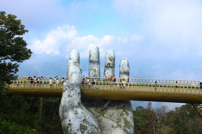 From Da Nang city to Golden Bridge Bana Hills by private car - Valuing the Experience