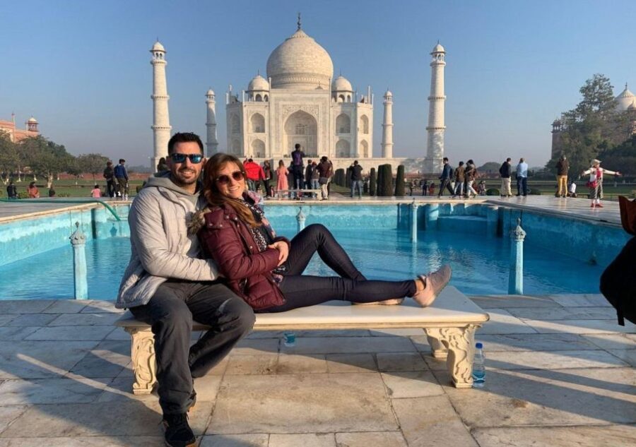 From Delhi: Taj Mahal & Agra City Tour By Private Car - Exploring Agra Fort: Mughal Grandeur