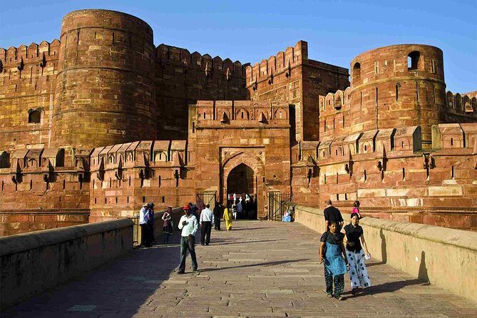 From Delhi - Taj Mahal Agra Tour by Gatimaan Express well-planned - Agra Fort: A Fortress of Power and Beauty