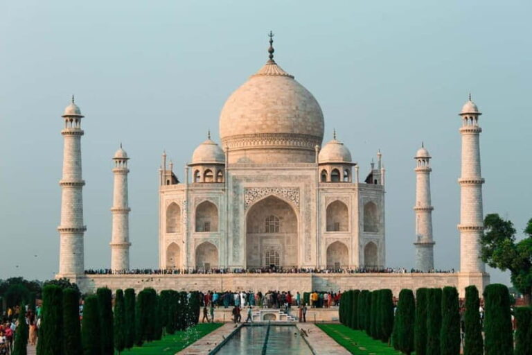 From Delhi: Taj Mahal & Agra Tour & Elephant SOS & 5*Lunch - A Taste of Agra’s Historic Charm