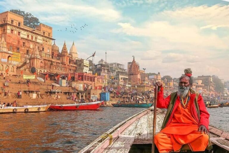From Delhi: Varanasi Overnight Trip with Private Car & Hotel - First Night: Arriving in Varanasi and the Ganga Aarti