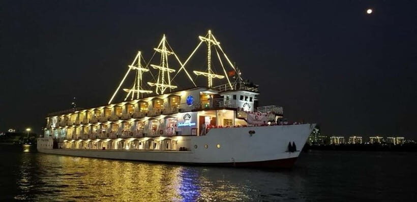 From HCM: Private Saigon City Tour Half-Day & Dinner Cruise - The Evening Dinner Cruise
