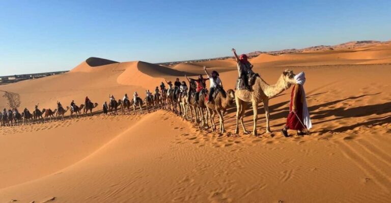 From Marrakech: 3-Day Trip To The Magical Merzouga Desert - What’s Included and What to Expect