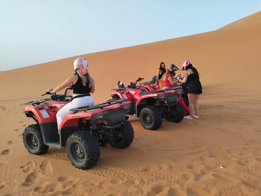 From Marrakech 3 days desert merzouga with camel & Quad bike