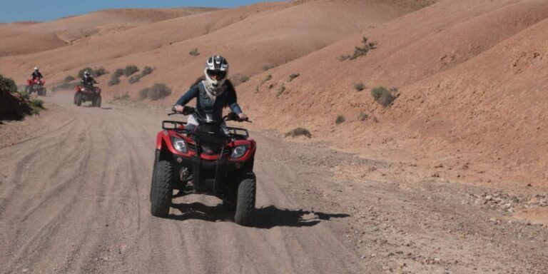 From Marrakech: Guided Quad Biking Tour in Agafay Desert - What to Expect from the Tour