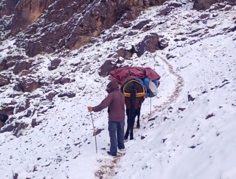 from marrakech: Two days MT Toubkal hike - Day 1: From Imlil to the Mountain Refuge