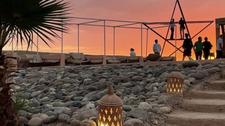 From Marrakesh: Agafay Desert Quad, Camels, Dinner, and Show - Dining Under the Moroccan Sky