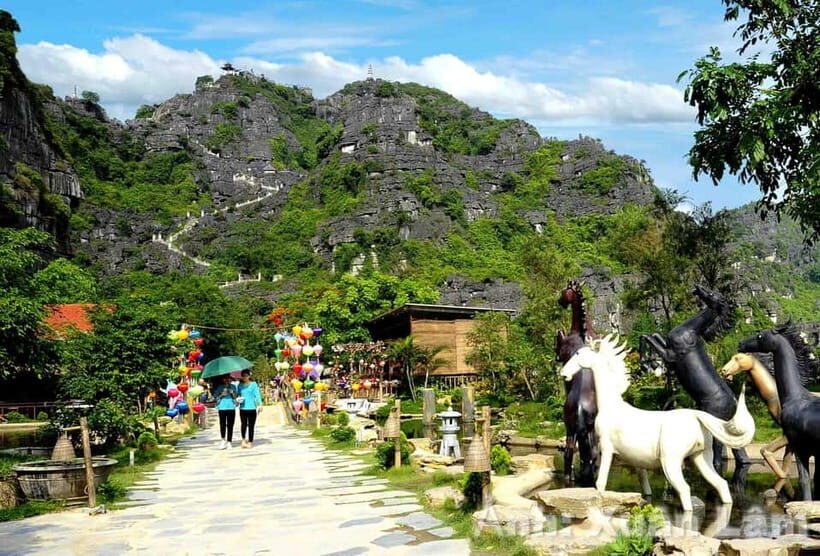 From Ninh Binh: Trang An boat, Mua Cave, Hoa Lu & Bich Dong - The Highlight: Trang An Boat Ride — Serenity on Water