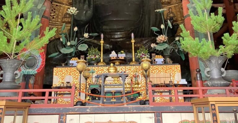 From Osaka: Nara Private Tour with Meet-Up at Your Hotel - What’s Included and What’s Not