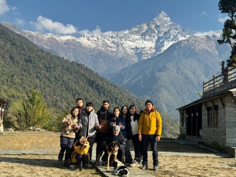 From Pokhara: 15 day Poon hill,ABC and Mardi Himal trek - Transportation, Accommodation, and Logistics