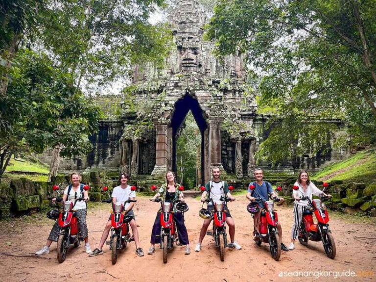 From Siem Reap: Angkor Wat Sunrise and Temples E-Bike Tour - The Morning: Sunrise at Angkor Wat