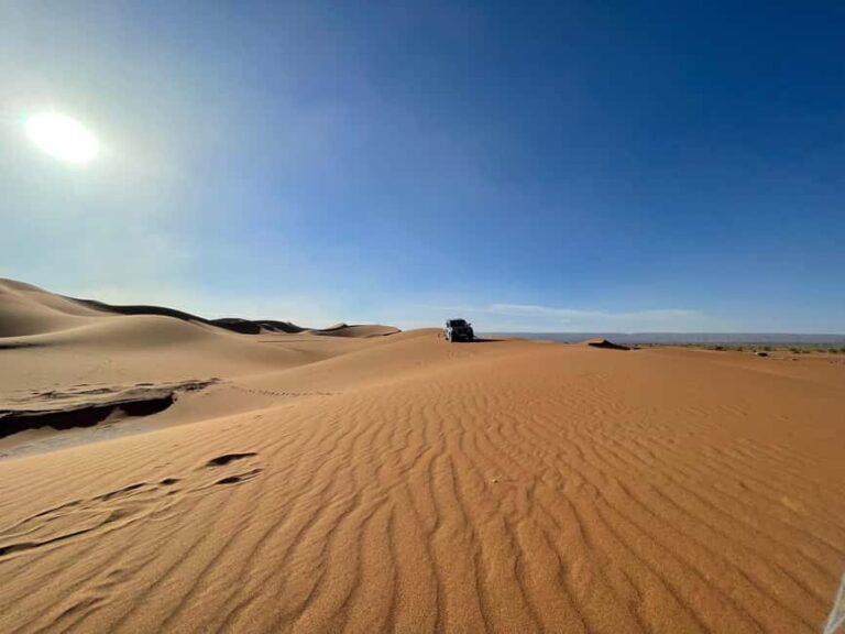 From Zagora: Full Day Desert Trip to Erg chigaga & 4x4 tour - Off-Road Thrills: Reaching Erg Chigaga