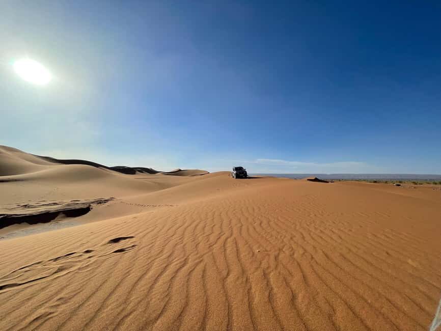From Zagora: Full Day Desert Trip to Erg chigaga & 4x4 tour - Off-Road Thrills: Reaching Erg Chigaga