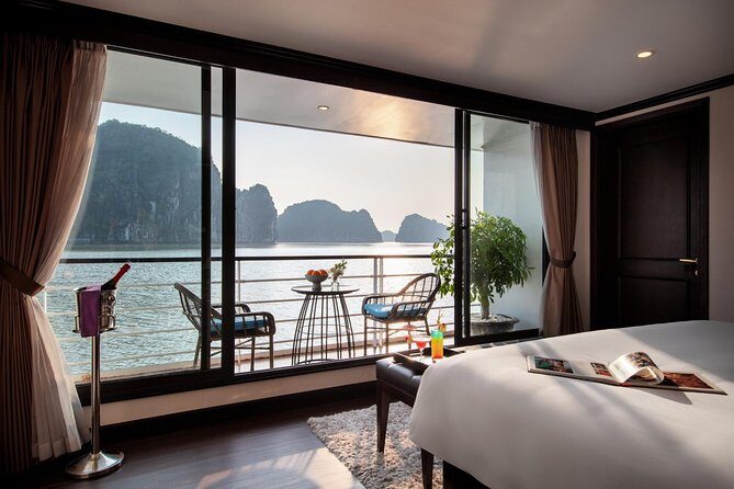 FULL package - 3D2N on 5* Luxury Cruise explore Lan Ha Bay and Halong Bay - The Itinerary in Detail