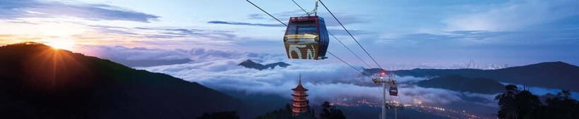 Genting Highland: Premium Outlets Cable Car - What You Can Expect at Each Stop