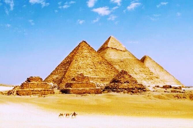 Giza Great Pyramids & Sphinx Valley Temple Tour - Panoramic View: The Best Photo Spot