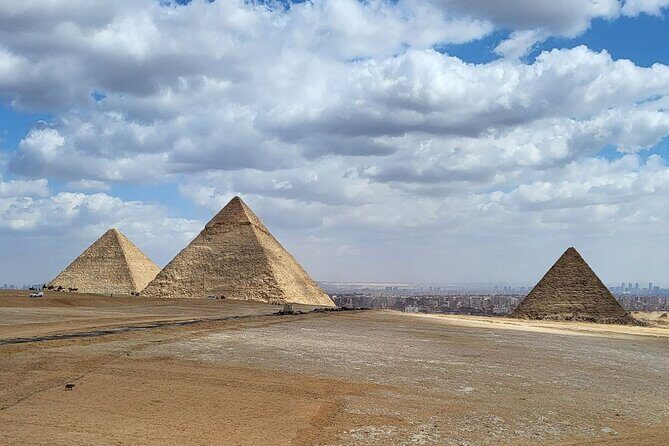 Giza Half-Day Private Tour: Pyramids, Camel Ride and Great Sphinx - The Pyramids of Khufu, Khafre, and Menkaure