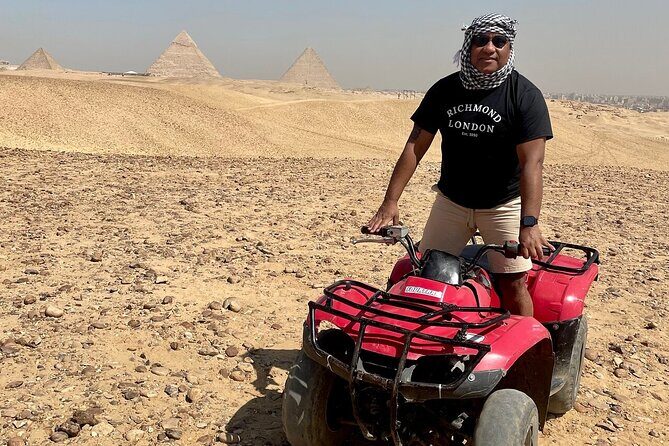 Giza Pyramids, Camel ride and Shopping with ATV Quad bike - Authentic Experiences and Practical Details