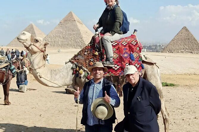 Giza pyramids, Sphinx and Camel ride half day tour - Duration and Flexibility