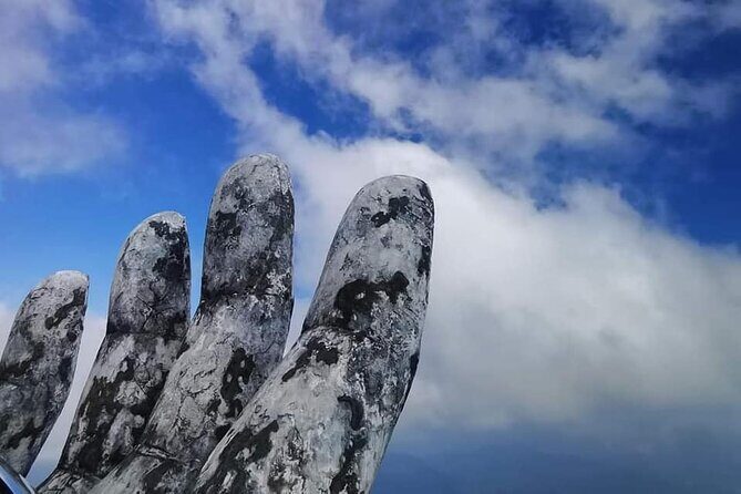 GOLDEN BRIDGE &MARBLE MOUNTAIN-AM PHU CAVE(Hell Cave)Private Tour - The Itinerary in Detail