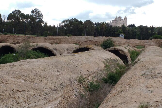 Group Guided Bike Tour of Carthage Archeological Site in Tunisia