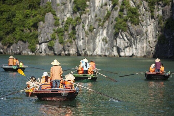 Ha Long Bay Day Cruise, Cave, Kayaking, Swimming, Bus & Lunch - Final Activities: Swimming and Trekking