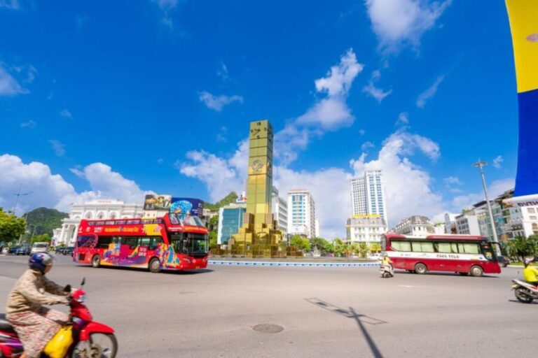Ha Long: City Sightseeing Hop-On Hop-Off Bus Tour - What to Expect at Each Stop