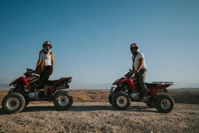Half day in Agafay desert with Camel ride, Quad biking and dinner nomad tent - A Closer Look at the Agafay Desert Tour