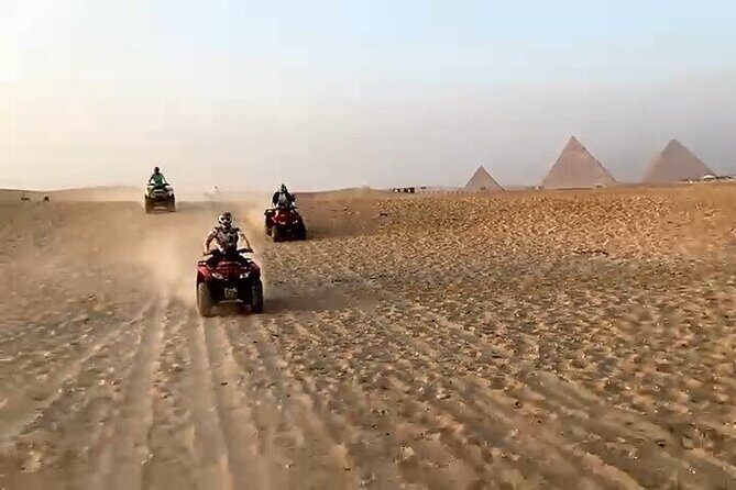 Half Day Tour Giza Pyramids, Sphinx with Sunset Quad Bike (ATV) - Logistics and Value