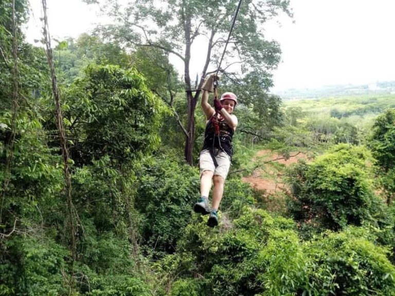 Half-Day Zipline & Abseiling Adventure in Krabi - The Itinerary in Detail