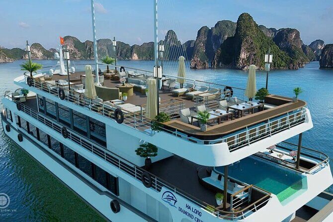 Halong Bay Day Tour By Diamond 5-Star Cruise, Buffet, Caves, Pool - Who Will Love This Tour?