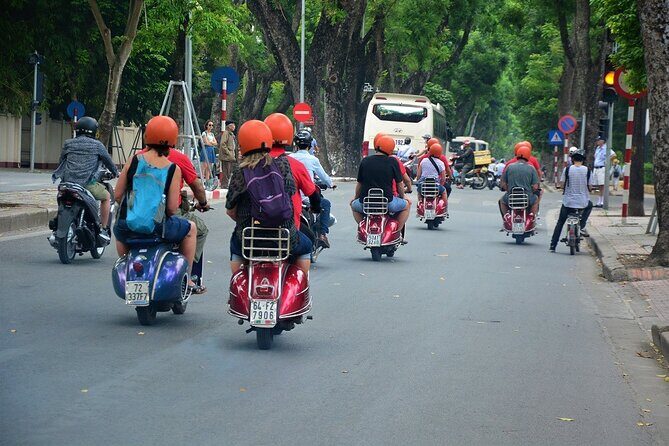 Hanoi Back Streets Vespa Tours: Hanoi Vintage Vespa Tours City - The Itinerary in Detail