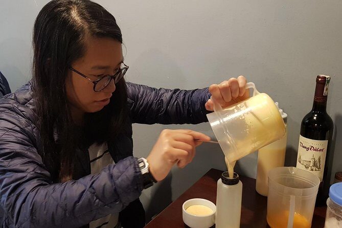 Hanoi daily egg coffee making course with local guide - The Itinerary in Detail