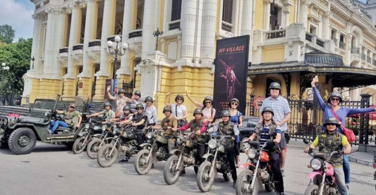 Hanoi Food, Culture, Sightseeing & Fun By Vintage Motorbike - Exploring Hanoi’s Hidden Parts