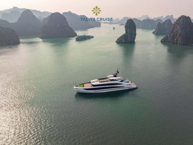 Hanoi: Ha Long Bay/Lan Ha Bay Taliya Day Cruise - Boarding the Modern Cruise