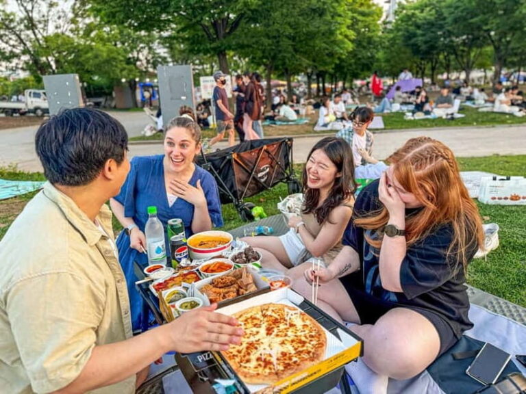 Han's River Picnic in Center of Seoul - The Value of the Experience