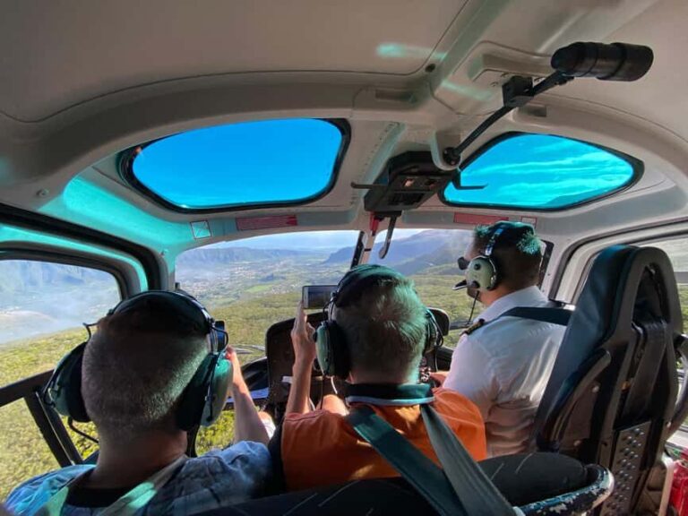 Helicopter flight over Reunion's volcanoes and cirques from St Pierre - What Makes This Tour Special?