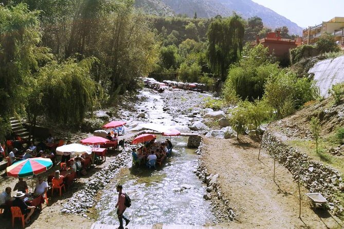 High Atlas Mountains - Ourika Valley Full-day Trip from Marrakech - The First Stop: Tnine-de-Ourika and the Verdant Lower Valley