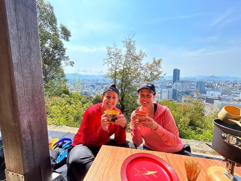 Hiroshima: Morning Hiking Tour with Open-air Tea Ceremony - Detailed Breakdown of the Itinerary