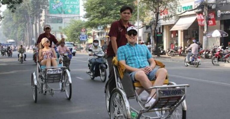 Ho Chi Minh City Cyclo Tour with English Speaking Guide - The Value of the Experience