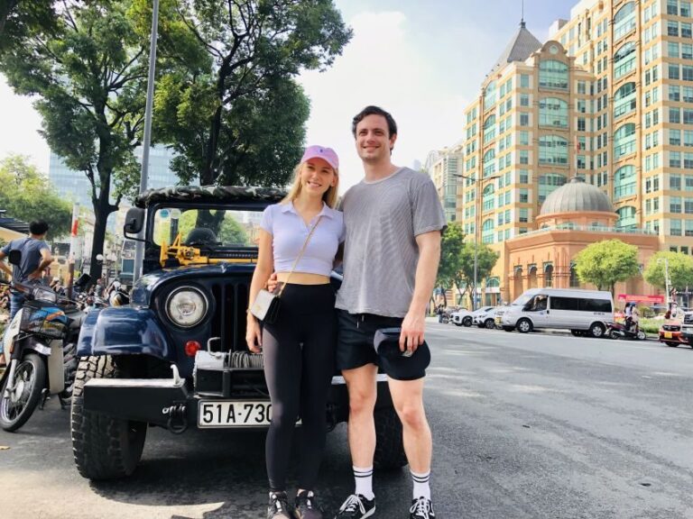 Ho Chi Minh City: Guided Private Tour by Open Air Jeep - Who Will Enjoy This Tour?