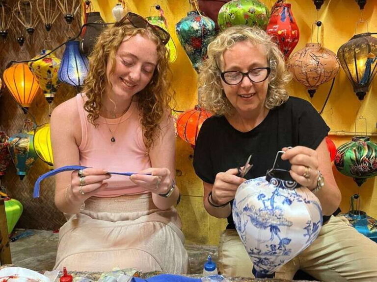 Hoi An: Lantern Making & Coconut Jungle Boat Ride Experience - Lantern Making with Local Craftsmen