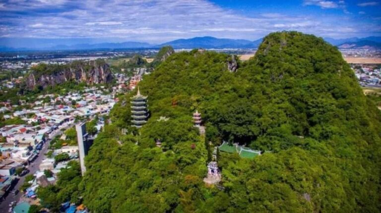 Hoi An: Marble Mountains & Monkey Mountain -Am Phu Cave Tour - Visiting Linh Ung Pagoda and Lady Buddha