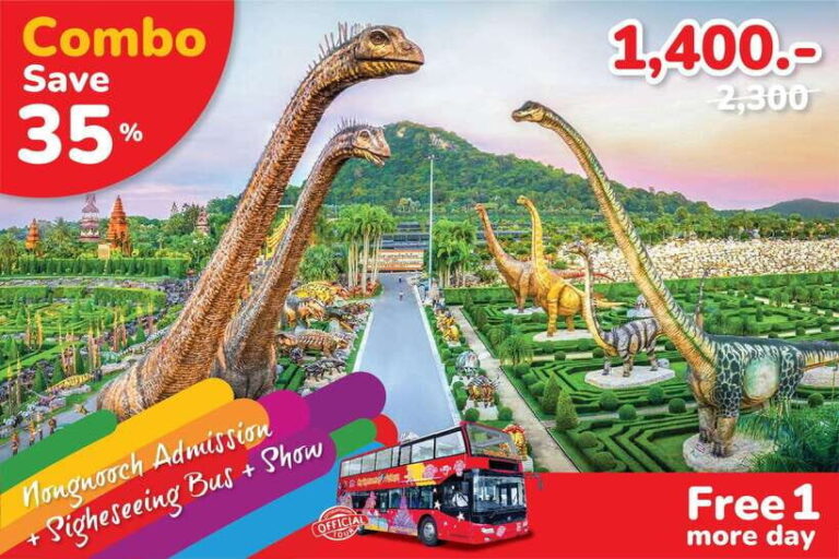 Hop-On Hop-Off Bus Tours and Nongnooch Pattaya Combo - What to Expect from the Hop-On Hop-Off Experience