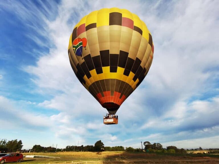 Hot air Balloon and Cape Winelands Private guided tour - First Winery Stop: Lanzerac and a Chocolate Pairing