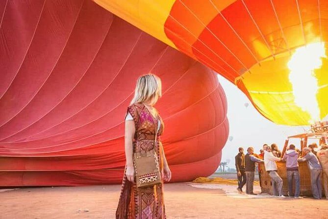 Hot air balloon ride at Luxor - The Practicalities
