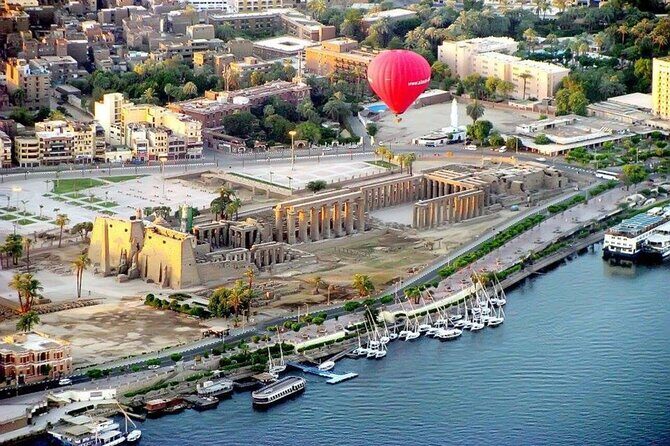 Hot-air Balloon ride, Visit the Kings Valley, Hatshepsut temple, - The Hot-Air Balloon Ride: A Highlight