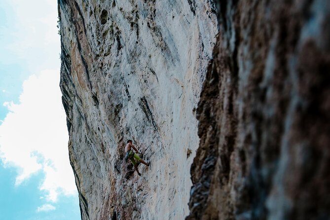 Intermediate-Advanced Half Day Private Rock Climbing Trip at Railay Beach - A Day in the Life of the Tour