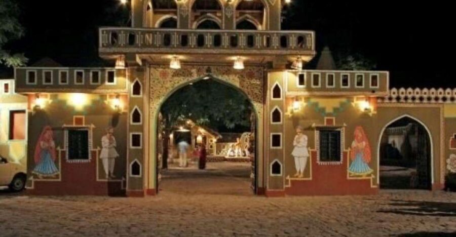Jaipur Evening Tour Chokhi Dhani village culture with dinner - The Value Factor