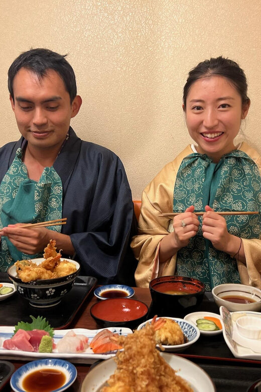 Kimono and Japanese food at Asakusa Night - Practical Details and Considerations